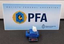 LA POLICÍA FEDERAL ARGENTINA DESARTICULÓ UNA ORGANIZACIÓN NARCOTRAFICANTE EN GOYA