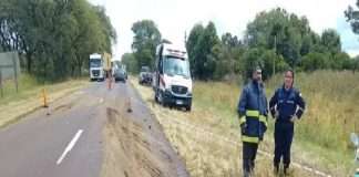 SAN ROQUE: A CONSECUENCIA DE UN SINIESTRO VIAL, DOS JOVENES RESULTARON LESIONADOS Y UN HOMBRE FALLECIÓ