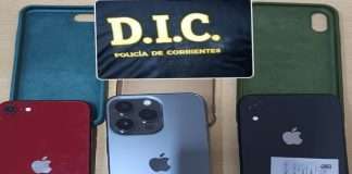 RAPIDO Y EFICAZ ACCIONAR : POLICIA DETIENE A PRESUNTO ARREBATADOR Y RECUPERA TRES TELÉFONOS CELULARES DE ALTA GAMA