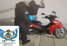 COMISARIA SEXTA URBANA: RECUPERAN MOTO QUE FUERA ROBADA Y DETIENEN A UNO DE SUS AUTORES