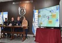 JEFATURA DE POLICIA: A TRAVEZ DE CONFERENCIA DE PRENSA DIERON A CONOCER UN AMPLIO DISPISITIVO SE SEGURIDAD POR LA 126º PEREGRINACIÓN A LA BASILICA DE ITATI