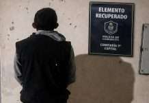 RAPIDO Y EFICAZ ACCIONAR: POLICIA DETIENE A UNA PERSONA Y RECUPERA UNA BATERIA DE AUTO RECIENTEMENTE ROBADA