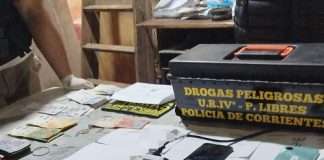PASO DE LOS LIBRES: POR CAUSA DE NARCO MENUDEO POLICIA SECUESTRA TELÉFONOS CELULARES, DINERO Y OTRAS COSAS MÁS