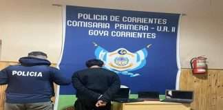 Goya: LA POLICIA DE CORRIENTES ESCLARECE ROBO Y RECUPERAN EQUIPOS INFORMATICOS. APREHENDEN AL PRESUNTO AUTOR DEL HECHO