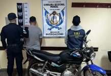 PASO DE LOS LIBRES: DETIENEN A UNA PERSONA, PRESUNTO AUTOR DEL ROBO DE UNA MOTO, SECUESTRAN LA MOTOCICLETA