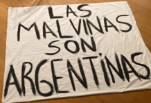 EL TESTIMONIO DEL AUTOR DE LA BANDERA DE MALVINAS Y LA HISTORIA DE CÓMO INGRESÓ A LA CANCHA