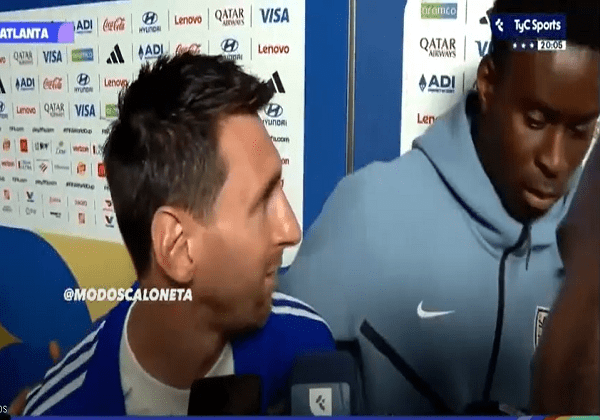 messi agradecimiento