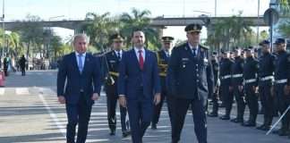 AREA INSTITUCIONAL : 55° ANIVERSARIO ACTO CENTRAL Y POSTERIOR DESFILE POLICIAL EN CONMEMORACIÓN AL DIA DE LA POLICÍA DE CORRIENTES