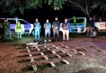 ITATÍ: PLAN PARANÁ, SECUESTRAN MÁS DE 17 KILOS DE MARIHUANA TRAS UN OPERATIVO CONJUNTO