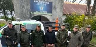 GOYA: SECUESTRAN CARNE, ARMAS Y OTROS ELEMENTOS RELACIONADOS CON UN HECHO QUE SE INVESTIGA