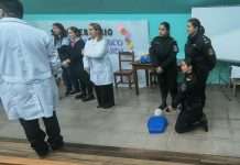 GOYA: PERSONAL DEPENDIENTE DE LA URII POLICIA DE CORRIENTES PARTICIPÓ EN CAPACITACIÓN DE RCP