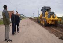 INICIAN PAVIMENTACIÓN DE CALLE DE ACCESO AL PARQUE INDUSTRIAL