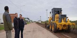 INICIAN PAVIMENTACIÓN DE CALLE DE ACCESO AL PARQUE INDUSTRIAL