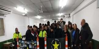 CHARLA SOBRE SEGURIDAD VIAL EN LA ESCUELA TÉCNICA PINAROLI