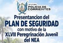 JEFATURA DE POLICIA: PRESENTAN Y EXPLICAN EN QUE CONSISTE EL DISPOSITIVO A IMPLEMENTARSE EN LALL PEREGRINACION DEL NEA