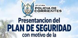JEFATURA DE POLICIA: PRESENTAN Y EXPLICAN EN QUE CONSISTE EL DISPOSITIVO A IMPLEMENTARSE EN LALL PEREGRINACION DEL NEA