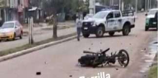 AV. RIO CHICO: siniestro vial con consecuencia fatal e