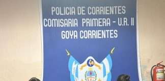 PARTE DE PRENSA: EN GOYA SE ESCLARECE UN ROBO A UN COMERCIO Y DETIENEN A LA AUTORA DEL MISMO