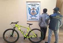 PASO DE LOS LIBRES: RECUPERAN UNA BICICLETA ROBADA Y DETIENEN AL PRESUNTO AUTOR DEL HECHO