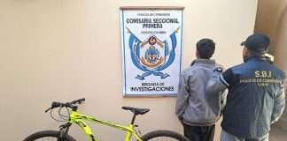 PASO DE LOS LIBRES: RECUPERAN UNA BICICLETA ROBADA Y DETIENEN AL PRESUNTO AUTOR DEL HECHO