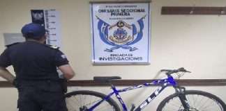 PASO DE LOS LIBRES: SECUESTRAN BICICLETA QUE FUERA DENUNCIADA COMO SUSTRAIDA
