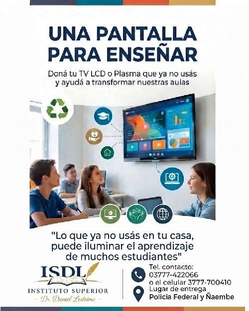 una pantalla para enseññar flyr pedido de plasma, tv