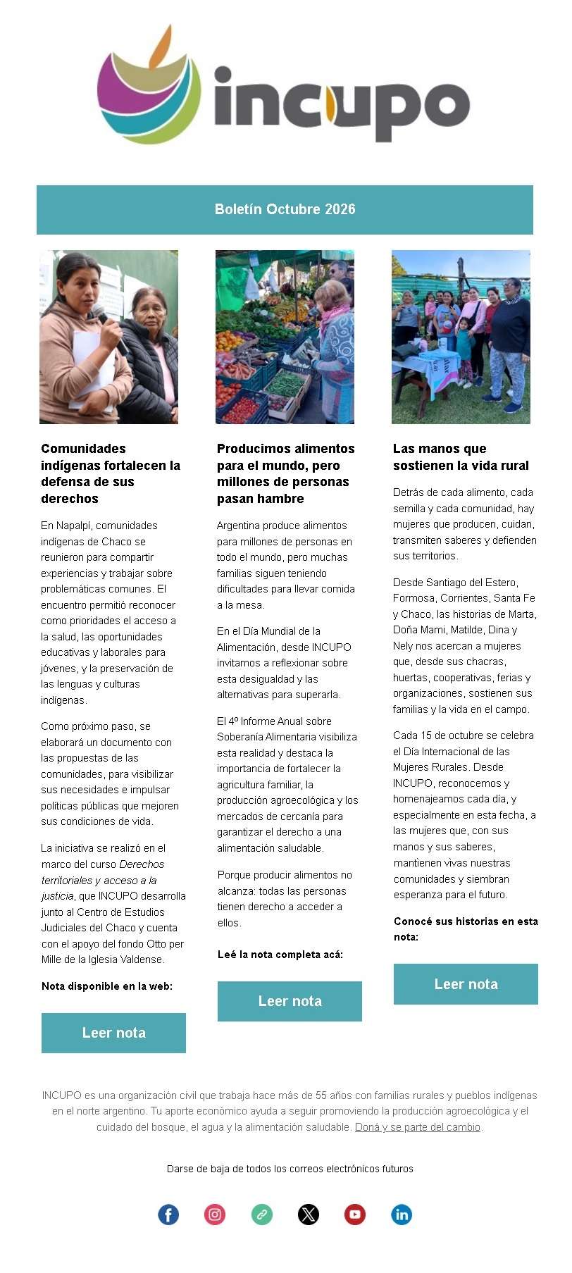 BOLETIN OCTUBRE