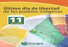11 DE OCTUBRE: ÚLTIMO DÍA DE LIBERTAD DE LOS PUEBLOS INDÍGENAS DE AMÉRICA