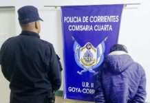 GOYA: UNA PERSONA ES DETENIDA AL INTENTAR INGRESAR A UNA VIVIENDO CON INTENCIONES DELICTIVAS