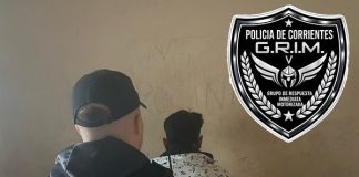 GRIM V: DEMORAN A UNA PERSONA POR OCACIONAR DISTURBIOS Y PORTAR ARMA BLANCA