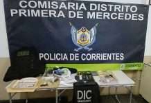 MERCEDES: POR NARCOMENUDDEO, CUATRO PERSONAS DETENIDAS, SECUESTRADON DINERO EN EFECTIVO, SUSTANCIA VEGETAL, CELULARES Y OTROS ELEMENTOS