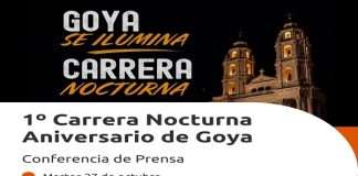 Mes de Goya: PRESENTACIÓN CARRERA NOCTURNA GOYA